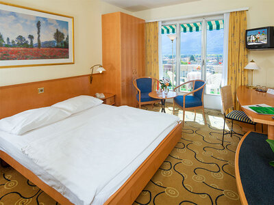 1 Übernachtung mit Abendessen und Seeblick für 2 Personen in Ascona