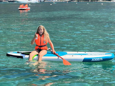 2h30 de stand up paddle à 2 sur la Riviera de Montreux en Suisse