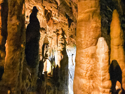 Volo in Zipline e visita al museo e alle Grotte di Equi Geo-Archeo Park per 2