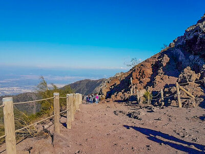 Tour giornaliero Vesuvio ed Ercolano con biglietti saltafila per 2 adulti e 1 bambino