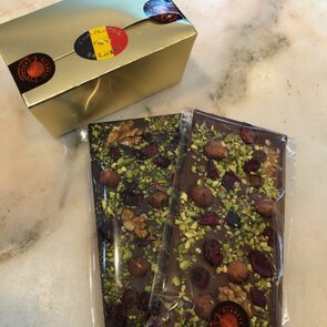 Coffret de chocolat artisanal à offrir à un homme en Belgique