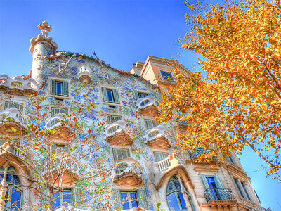 Caja regalo Casa Batlló, Barcelona: 2 entradas Blue de adulto y 1 de niño