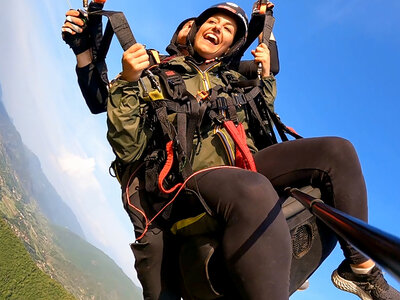 1 volo in parapendio tra i cieli laziali con video per 2 persone