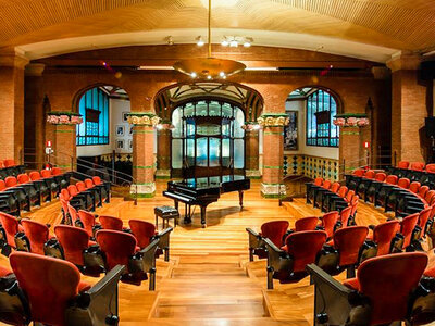 Caja regalo Palau de la Música Catalana: 1 entrada general y visita libre