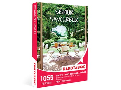 Coffret cadeau Séjour savoureux