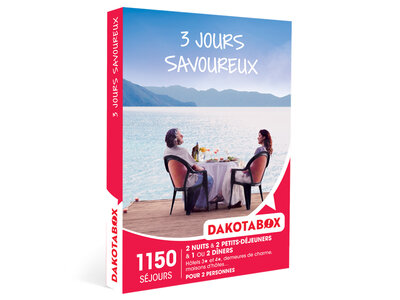 Coffret cadeau 3 jours savoureux