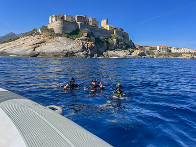 Coffret Plongée en Corse : baptême de 20 min pour 2 personnes à Calvi