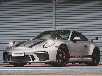 Box Rasante 2 Runden im Porsche 911 GT3 am Circuito di Vairano