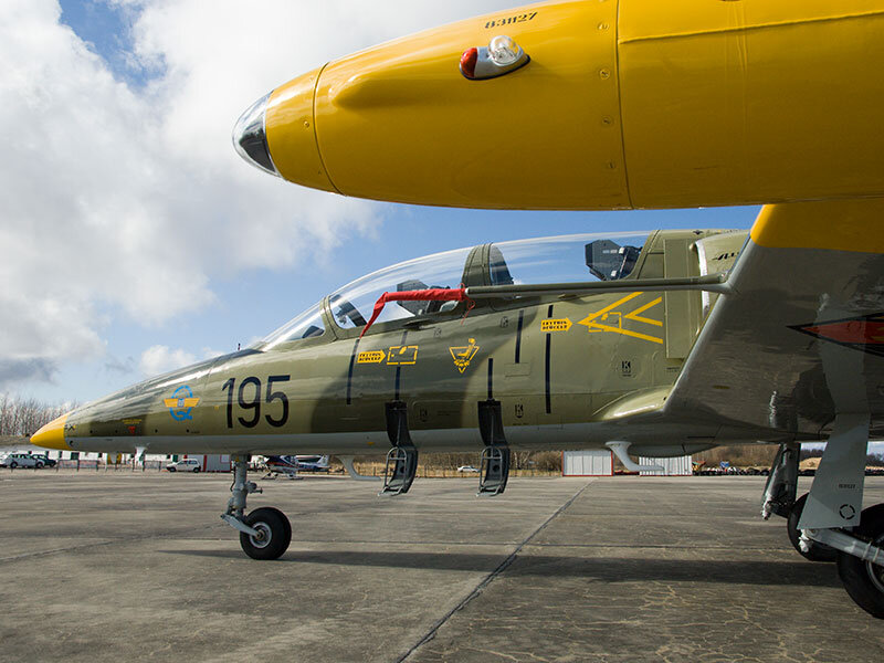 Geschenkbox Pilot für einen Tag in Deutschland: Flug im Kampfjet L-39 Albatros