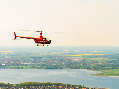 Gaveæske Privat helikoptertur for 2 over Lillebæltsbroen