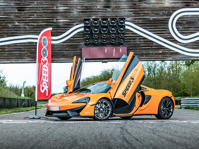 2 giri con Lamborghini e McLaren sull'Anneau du Rhin