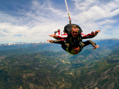 Chute libre en tandem aux portes de Gap