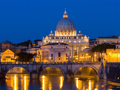 Caja regalo 2 noches en Roma con tour del Vaticano, Coliseo, Foro y Palatino para 2