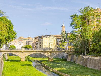 1 noche en Gran Hotel Ciudad de Barbastro 4* con visita y cata en bodega D.O. Somontano