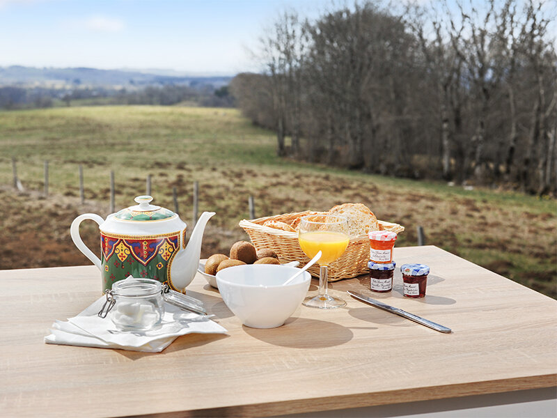 Séjour en famille de 2 jours en mini maison en bois avec sauna près de Clermont Ferrand