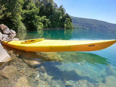 Tour guidato in kayak sul Lago di Albano (3h) per 1