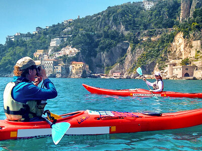 Cofanetto Tour in kayak lungo la Costiera Amalfitana per 1 (3h)