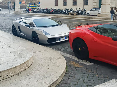 Cofanetto regalo Tour di Roma in Lamborghini Gallardo con guida esclusiva (1h)