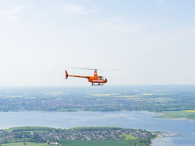 Gaveæske 1 times privat helikoptertur for 2 over Skagen med Helicompany