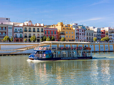 Crucero por el río Guadalquivir de 1h para 2 personas