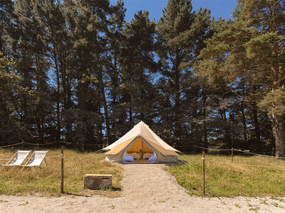 Caja regalo A Leira 116, Galicia: 1 noche en glamping con desayuno para 2 personas