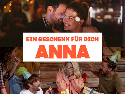 Geschenkbox Ein Geschenk für Anna