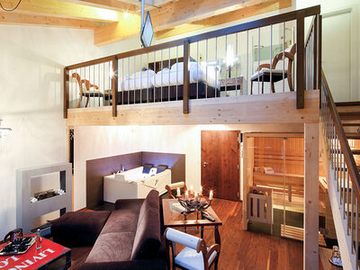 Kurzurlaub mit Spa und Dinner in Saas-Almagell für Familien mit Kids von 6 bis 10 Jahren
