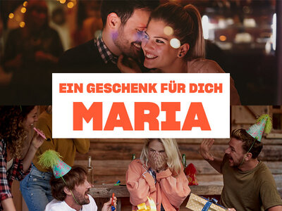 Geschenkbox Ein Geschenk für Maria