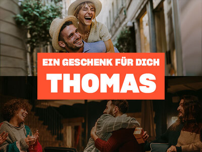 Geschenkbox Ein Geschenk für Thomas