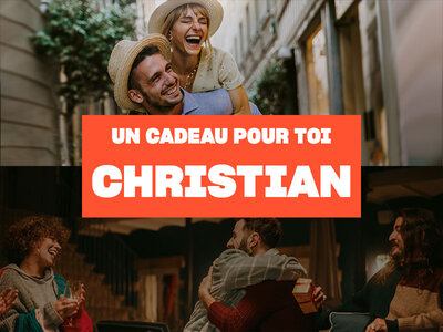 Coffret cadeau Un cadeau pour Christian