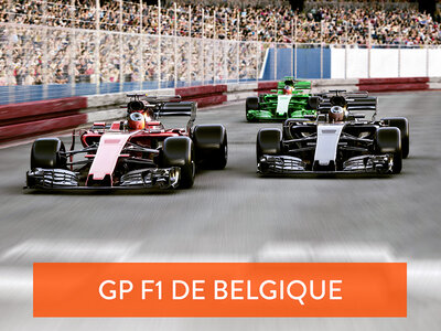 Coffret cadeau Grand Prix de Belgique Formule 1 2025 : 2 billets week-end Bronze