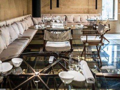 Raffinato menù di mare o di terra presso il famoso Ristorante Aquadulcis nel Vallo della Lucania