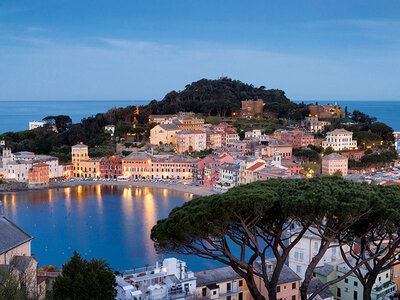 Cocktail al tramonto: aperitivo per 2 sul rooftop di un elegante bar a Sestri Levante