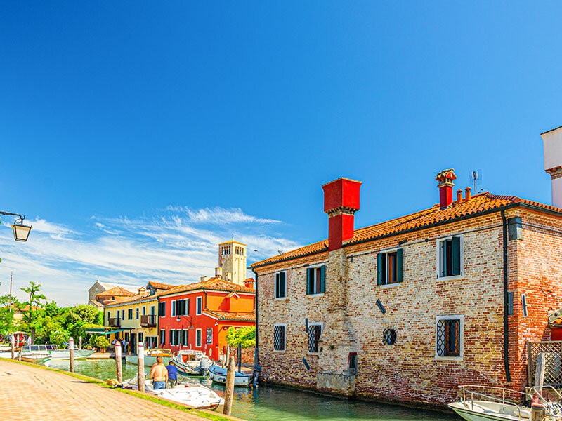 Tour in barca delle isole di Murano, Burano e Torcello per 4 adulti