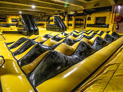 Doos 1u trampolinespringen incl. popcorn en frisdrank voor 2