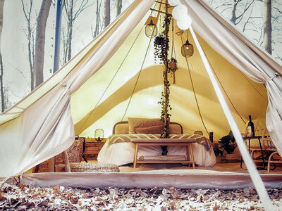 2 jours en tente glamping près d'Anvers avec panier pique-nique