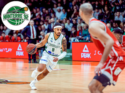 Coffret cadeau Accès VIP pour 2 à un match de basketball du Nanterre 92 avec cocktail dînatoire et goodies