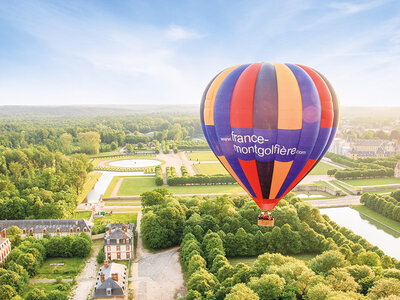 Vol en montgolfière au-dessus du château de Fontainebleau en semaine