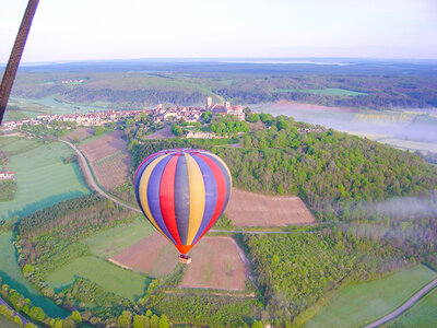 Vol en montgolfière pour 2 au-dessus des vignobles de Bourgogne en semaine