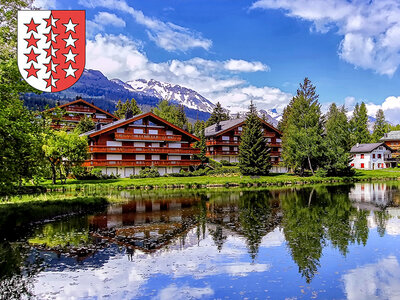 Geschenkbox Schöne Momente im Kanton Wallis mit 1 Aufenthalt, 1 Dinner oder 1 Wellnesstag für 2