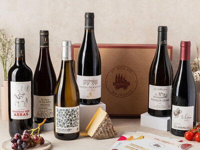 Coffret cadeau Coffret Pépites de vignerons : 6 vins et livret de dégustation