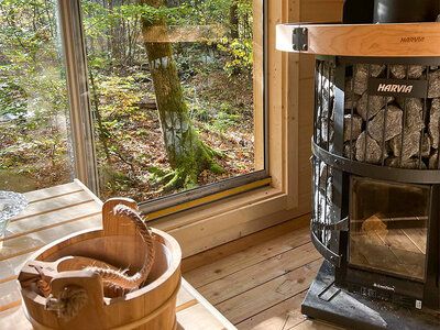 Presentbox Avkoppling med rituell tvagning i skånsk bokskog