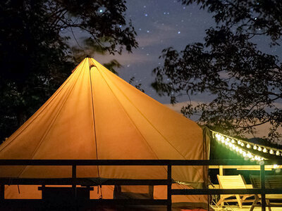 Glamping en Cabanyes entre valls: 1 noche en tienda y desayuno de proximidad para 2