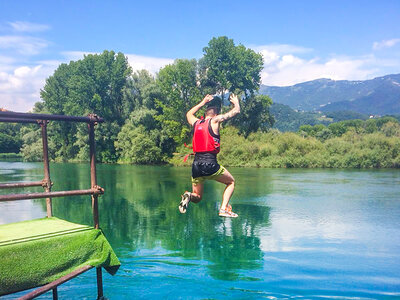 Avventura mozzafiato in Val Brembana con 1 adrenalinica sessione di River Trekking per 2