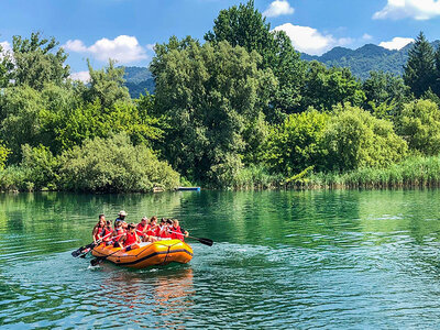 Cofanetto regalo Avventura sull’Adda: 1 discesa di Soft Rafting per 2 persone vicino a Bergamo