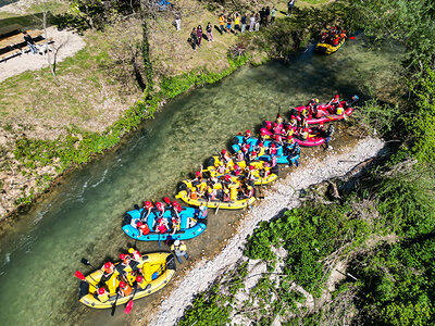 Rafting di 2h 30min per 2 persone sui fiumi più belli dell’Umbria