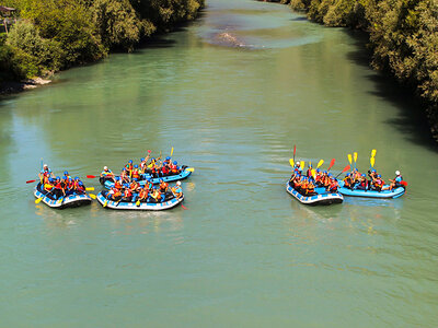 Divertimento estremo in Valtellina: discesa Rafting Extreme Fun per 1