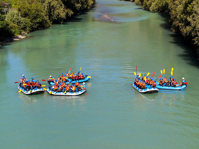 Massimo divertimento per 2 con una discesa Rafting Extreme Fun in Valtellina