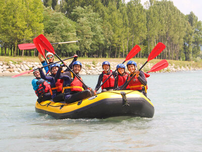 Cofanetto Massimo divertimento per 2 con una discesa Rafting Extreme Fun in Valtellina