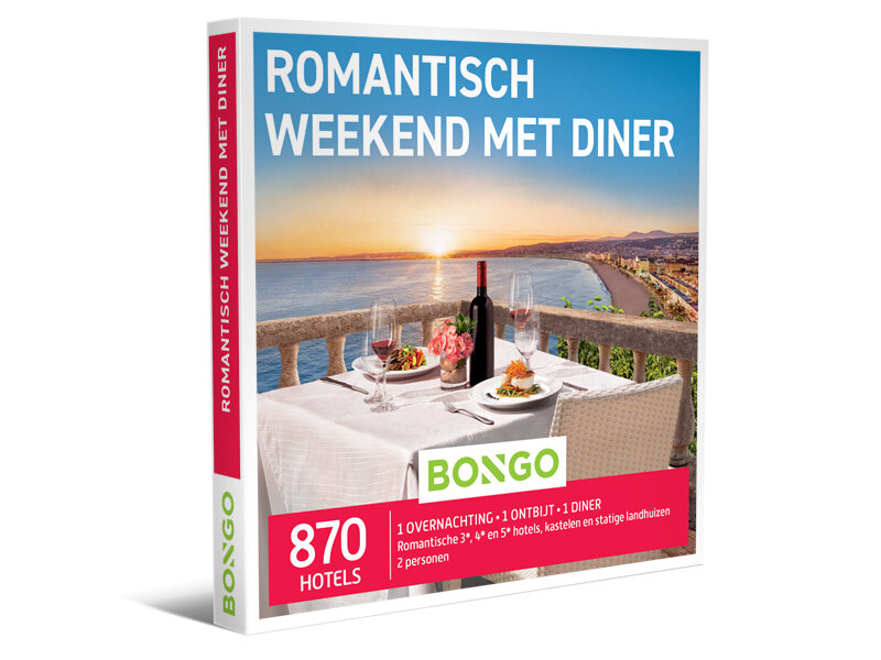 Romantisch Weekend met Diner - Bongo